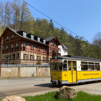 Aussenansicht Forsthaus Kirnitzschtal