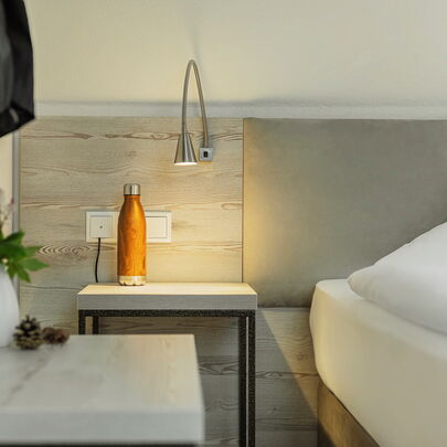 Doppelzimmer im Dachgeschoss Forsthaus Kirnitzschtal