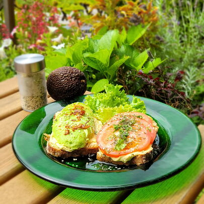 Forsthaus Kirnitzschtal Pura - Avocado-Stulle