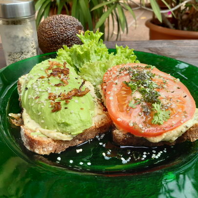 Forsthaus Kirnitzschtal Pura - Avocado-Stulle